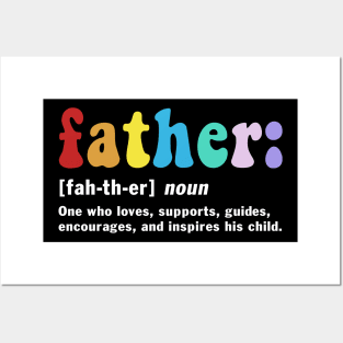 Best Dad Father's Day T-Shirt Posters and Art